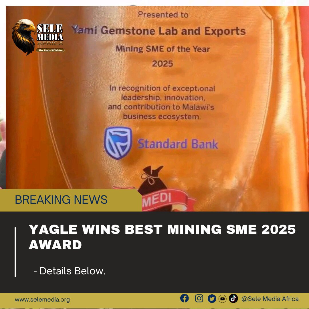 YAGLE WINS BEST MINING SME 2025 AWARD