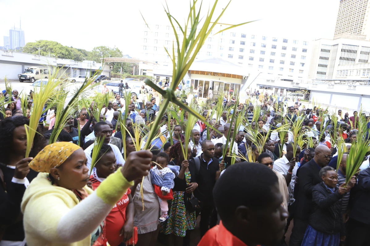 It is the first day of Holy week before Good Friday and Easter Monday