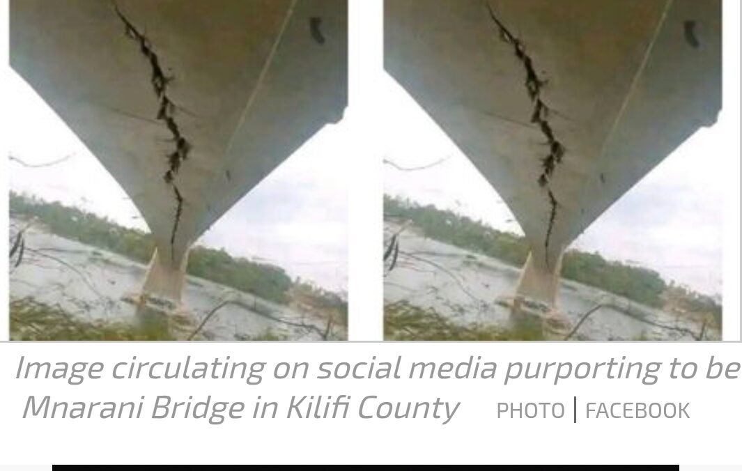 Fact Check: Kilifi County Dismisses Claims of Damage to Mnarani Bridge