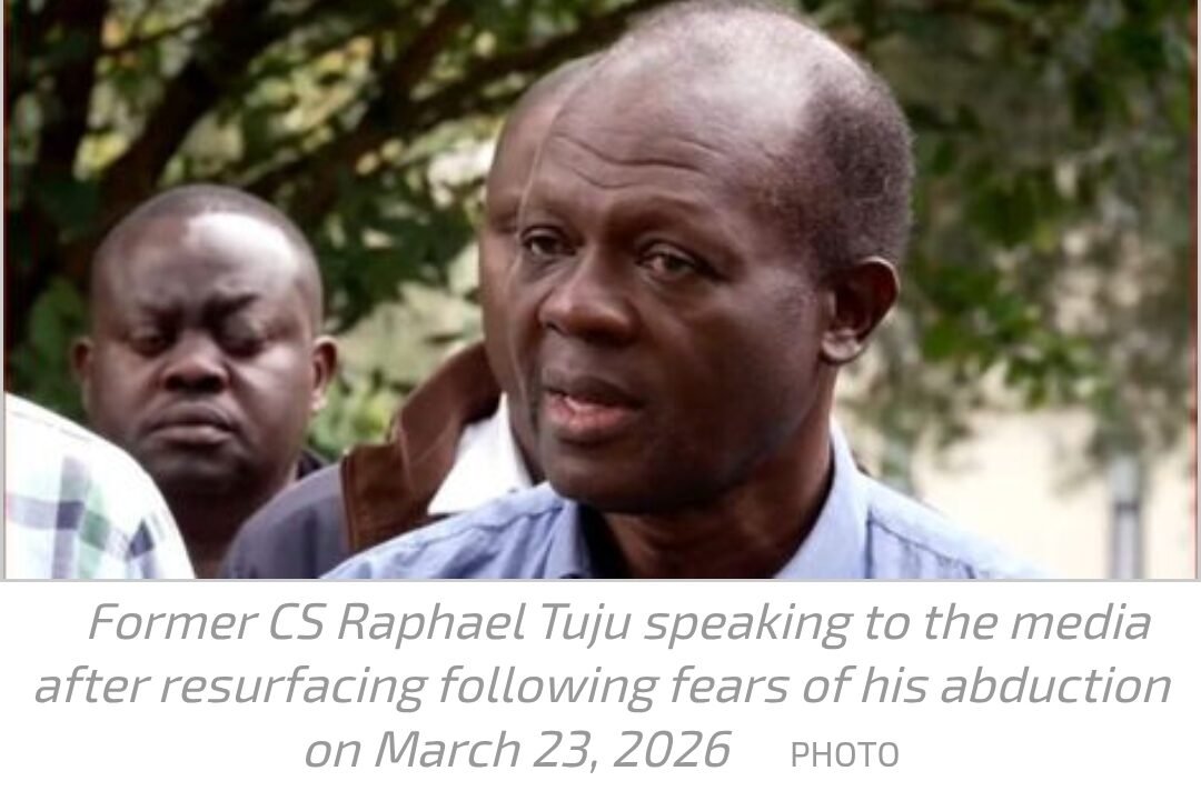 Raphael Tuju Drama: Kalonzo, Lawyers Raise Alarm Over Alleged Detention of Former CS