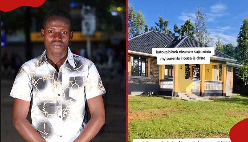 Thika College Student Builds KSh 650k House for Dad in Just 3 Months: “I Appreciate Him”