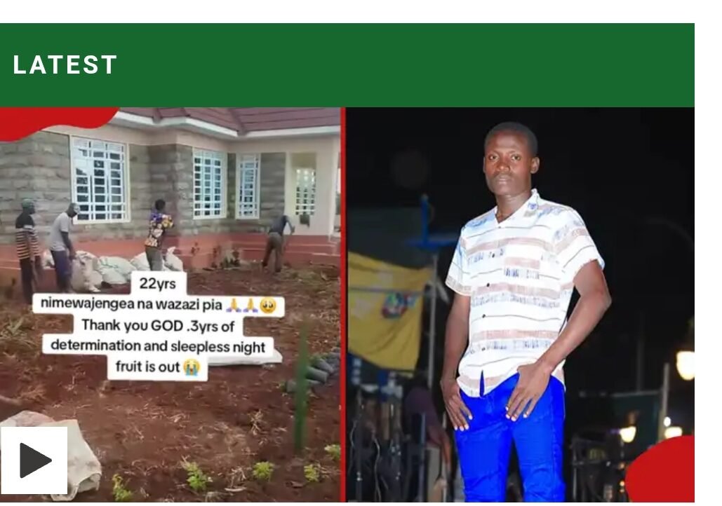 Thika College Student Flaunts KSh 1.9m House He Built with Watermelon Business